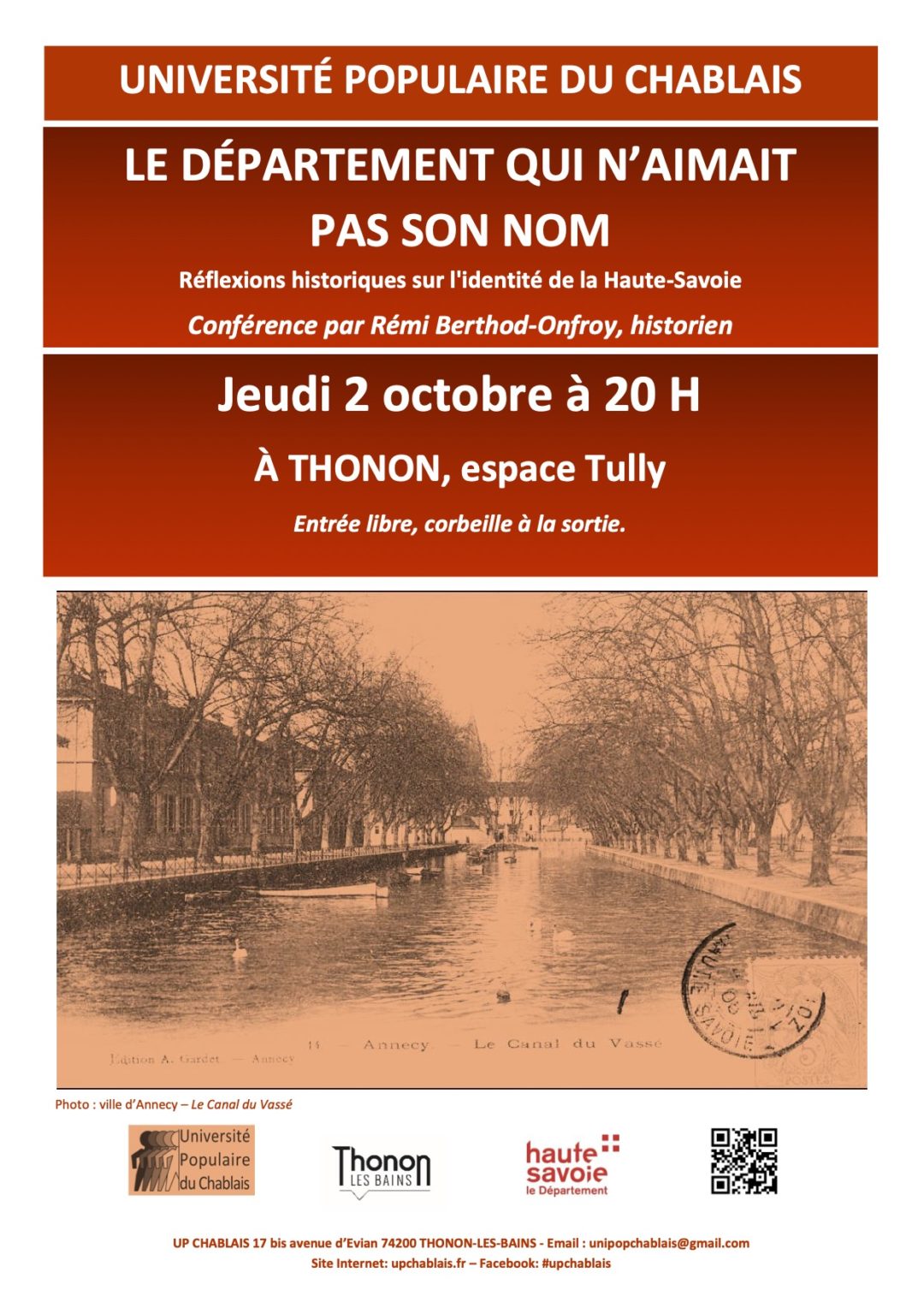 Université Populaire du Chablais - Haute-Savoie